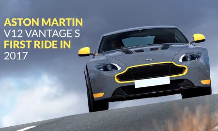 Aston Martin V12 Vantage S First Ride In 2017