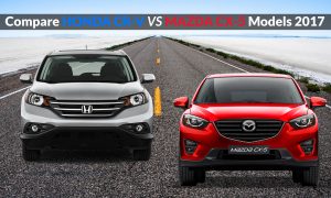 Compare Honda CR-V vs Mazda CX-5 Models 2017