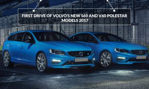 First Drive Of Volvo's New S60 and V60 Polestar Models 2017