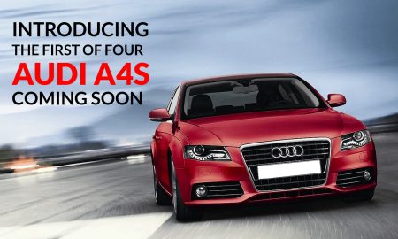 Introducing The First Of Four Audi A4s Coming Soon