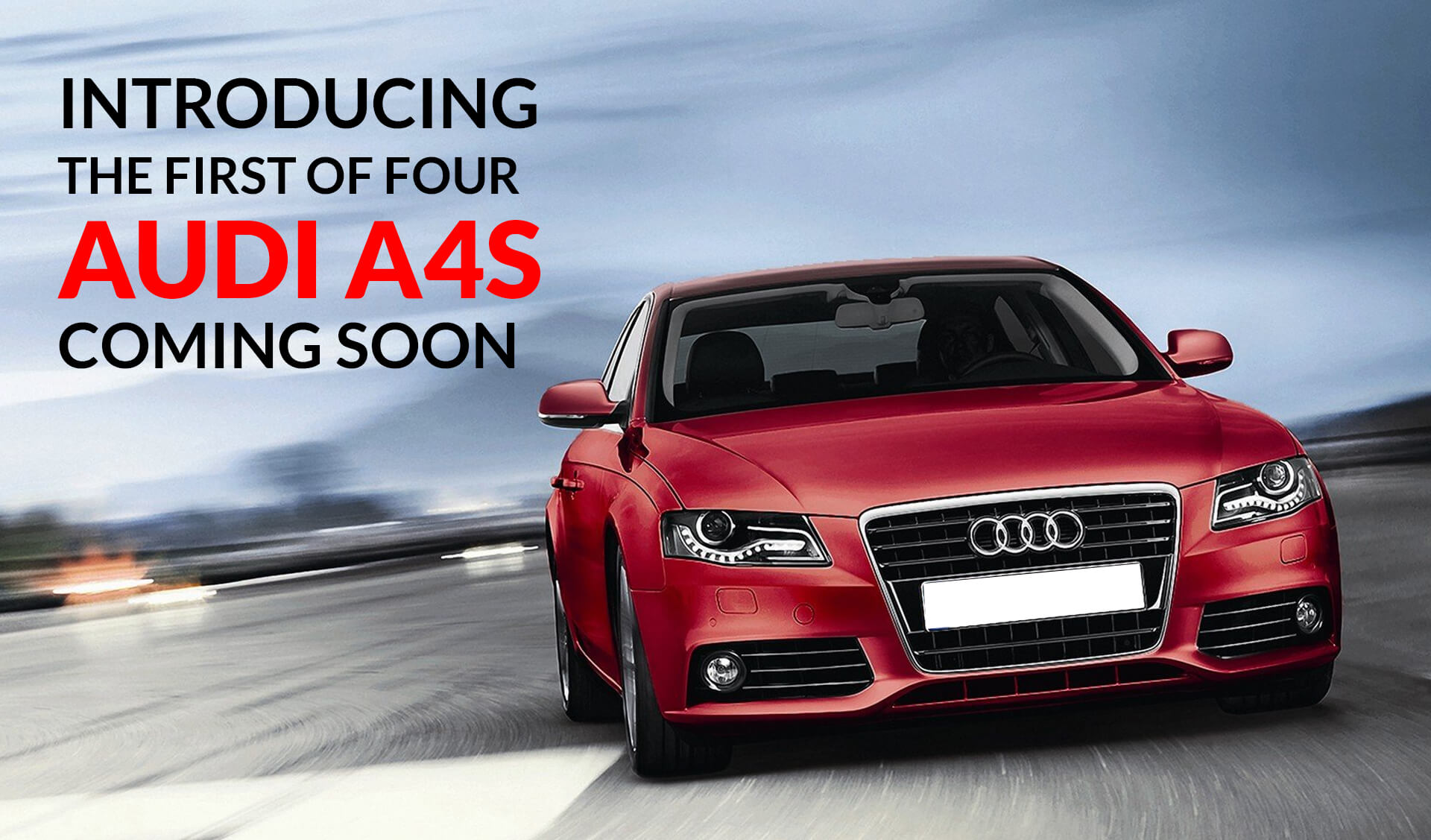 Introducing The First Of Four Audi A4s Coming Soon