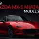 New Mazda MX-5 Miata RF Model 2017