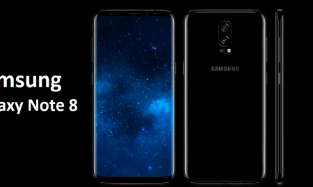 New Samsung Galaxy Note 8 Smartphone with Attractive Design