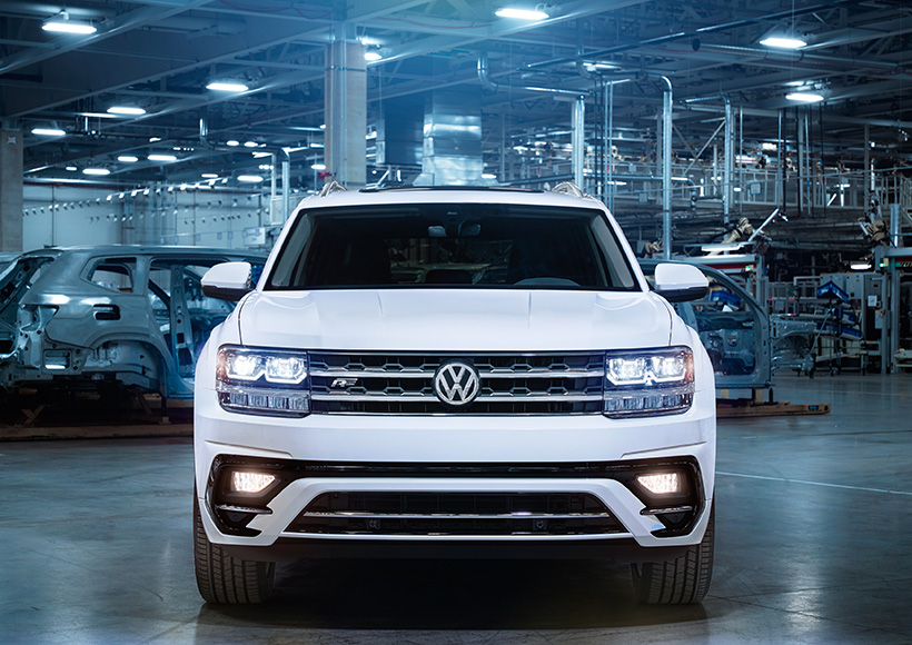 New Volkswagen Atlas Car will be First Drive in 2018