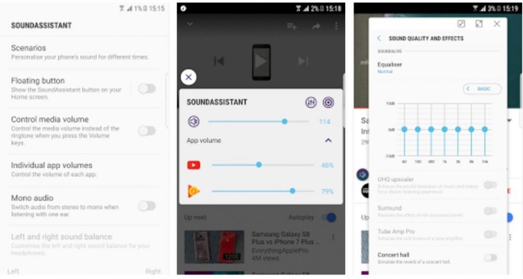 Samsung Improving Sound with Android 7 By new SoundAssistant