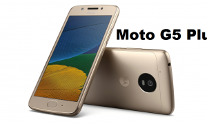 Updated Version Of Moto G5 Plus Smartphone