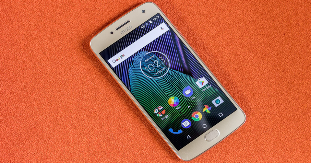 Updated Version Of Moto G5 Plus Smartphone