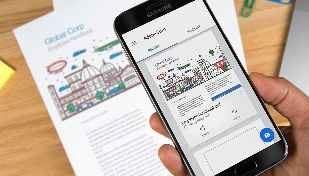 Adobe Scan Latest Application For Scanning Documents For Android