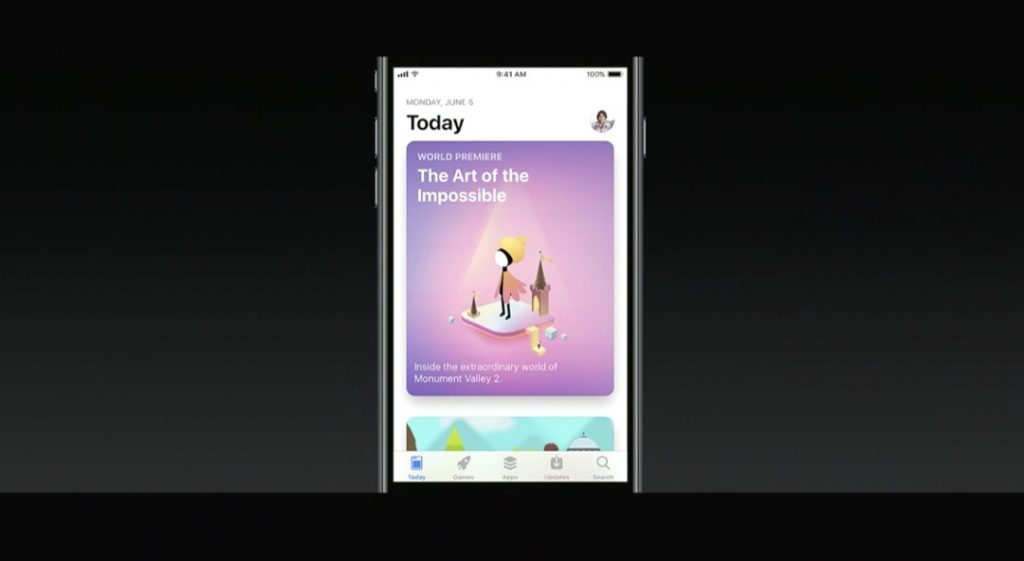 Apple Redesigned Of Control Center And App Store With Operating System iOS 11 