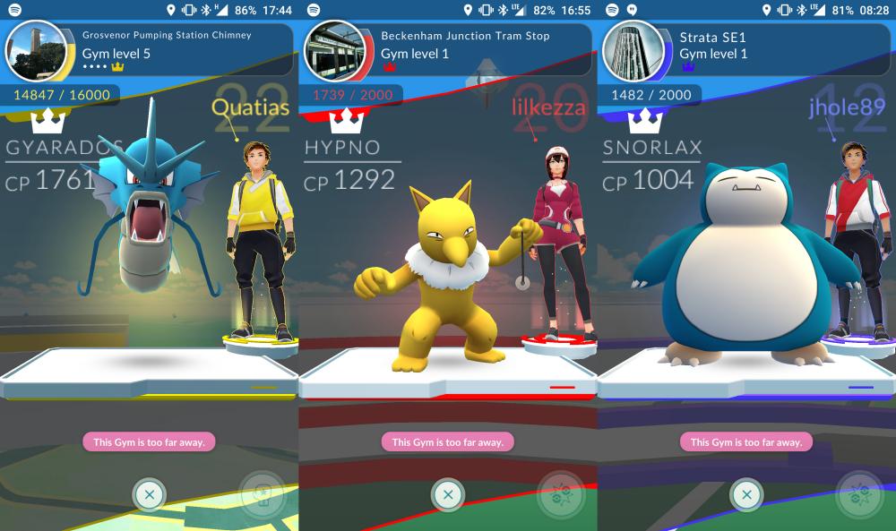 New Updated Version Of Pokémon Go Arrived With New Battles And Systems Of Gyms 
