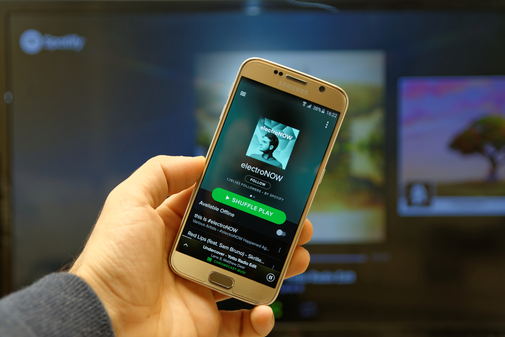 Spotify Has Agreement With The Record Companies For Playing Songs In Playlists 