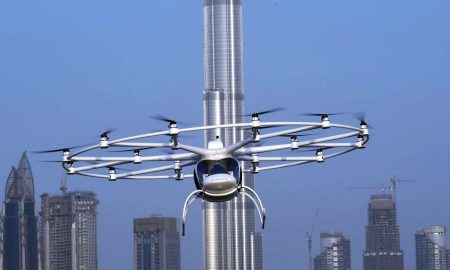 Dubai To Launches Trial of Volocopter Driverless Flying Taxi Service