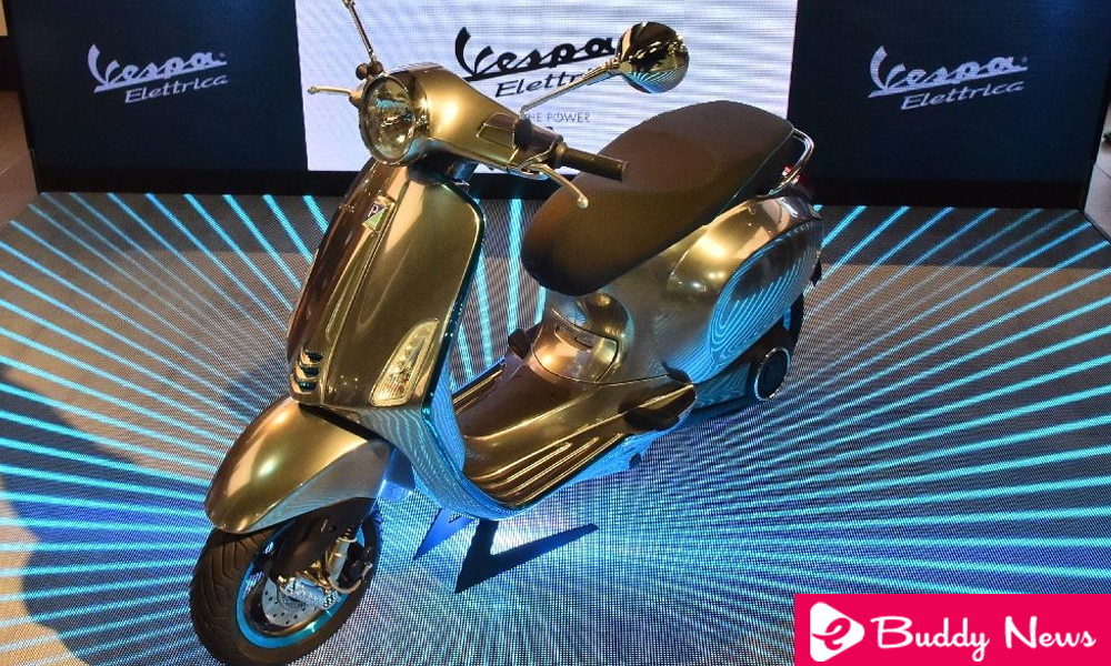 Vespa Elettrica Much Awaited Electric Scooter Arrives in 2019 - ebuddynews