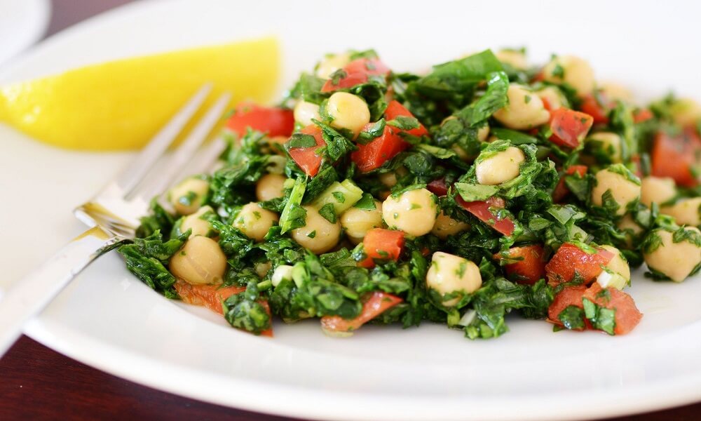 Chickpea Salad with Spinach - eBuddy News