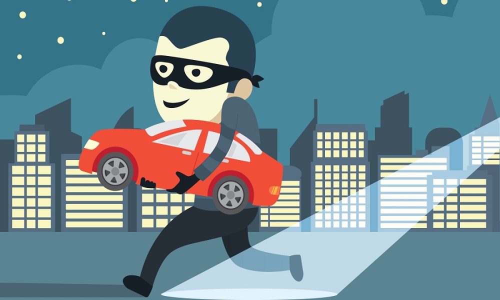 Thief Stealing a Car - eBuddy News