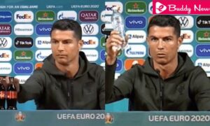 Footballer Cristiano Ronaldo Rejects Coca-Cola Causes 4 Billion Loss - ebuddynews