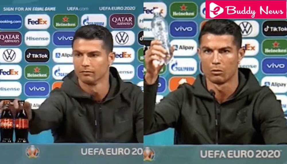 Footballer Cristiano Ronaldo Rejects Coca-Cola Causes 4 Billion Loss - ebuddynews