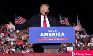 In Iowa, Trump Says We're Going To Take America Back To The Crowd At A Rally - ebuddynews