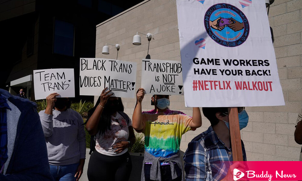 Netflix Employees Protest Near Netflix Headquarters Because Of Chappelle's Comments Against Trans - ebuddynews