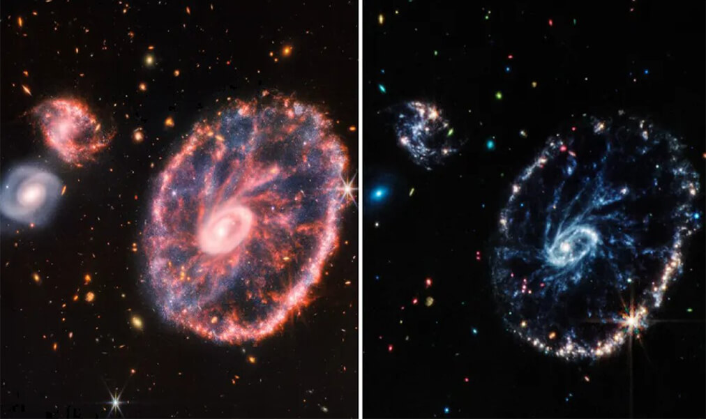 James Webb Space Captures Cartwheel Galaxy Image - ebuddynews