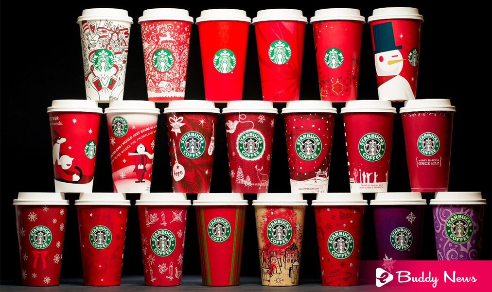 Here Are All Design Of The Starbucks Christmas Cups Through The Years - ebuddynews